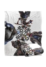 Suicide Squad LOGOVISION :Kill The Justice League Blanket, 152x127 cm Poster Silk TouchBlanket in White - thumbnail 2