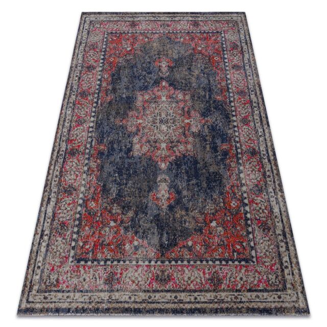 RugsX Mundo Rug in Red - Size: 140 cm x 190 cm - image 1