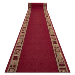 RugsX Anti-Slip Jena Runner in Red - Size: 120 cm x 270 cm - thumbnail 1