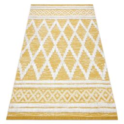 RugsX Moroc Rug in Yellow - Size: 155 cm x 220 cm - thumbnail 1