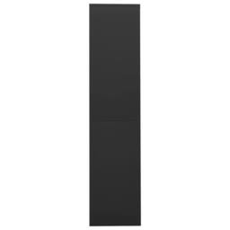 Berkfield Home Office Cabinet with Sliding Door Anthracite 90x40x180 cm Steel in Black - Size: 90 x 40 x 180 cm - thumbnail 5