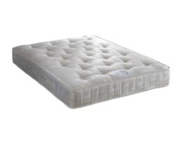 Bedmaster Warwick Velvet Ottoman Bed & Majestic 1000 Pocket Sprung Mattress in Light Stone - Size: King - thumbnail 6
