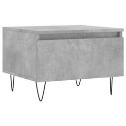 Berkfield Home Modern Coffee Tables 2 pcs Concrete Grey 50x46x35 cm Engineered Wood - Size: 50 x 46 x 35 cm - thumbnail 5