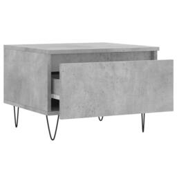 Berkfield Home Modern Coffee Tables 2 pcs Concrete Grey 50x46x35 cm Engineered Wood - Size: 50 x 46 x 35 cm - thumbnail 7
