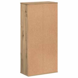 Berkfield Home Bookcase Artisian Oak 50x25x105 cm Engineered Wood in Brown - Size: 50 x 25 x 105 cm - thumbnail 6