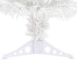 Berkfield Home Beautiful Artificial Pre-lit Christmas Tree White 64 cm Fibre Optic - thumbnail 9