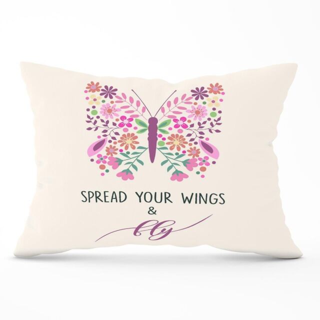 Warren Reed - Designer Spread Your Wings Cushions - Size: 60 cm x 60 cm - image 1
