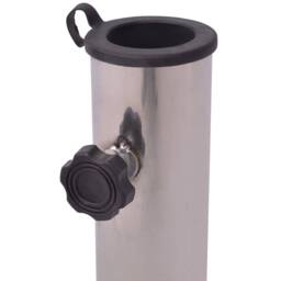 Berkfield Home Parasol Stand 45 cm in Grey - thumbnail 2