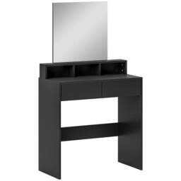 Wyld Haus Merotto Black Dressing Table Mirror - thumbnail 2