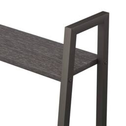 Berkfield Home Practical 5-Tier Standing Shelf Black 56x35x174 cm - Size: 56 x 35 x 174 cm - thumbnail 7