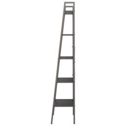 Berkfield Home Practical 5-Tier Standing Shelf Black 56x35x174 cm - Size: 56 x 35 x 174 cm - thumbnail 4
