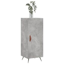 Berkfield Home Sideboard Concrete Grey 34.5x34x90 cm Engineered Wood - thumbnail 3