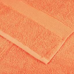 Berkfield Home Premium Soap Towels SOLUND 10 pcs Orange 30x30 cm 600 gsm - thumbnail 6