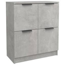 Berkfield Home Sideboard Concrete Grey 60x30x70 cm Engineered Wood - Size: 60 x 30 x 70 cm - thumbnail 3