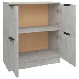 Berkfield Home Sideboard Concrete Grey 60x30x70 cm Engineered Wood - Size: 60 x 30 x 70 cm - thumbnail 7