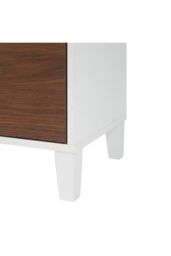 Teamson Home Tyler Wooden Bathroom Free Standing Storage Cabinet in White - thumbnail 6