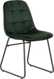 Seconique Athens Concrete Effect Rectangular Dining Set with Lukas Chairs in Green - thumbnail 9