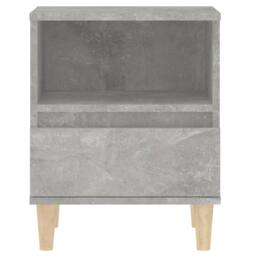 Berkfield Home Bedside Cabinets 2 pcs Concrete Grey 40x35x50 cm - Size: 40 x 35 x 50 cm - thumbnail 7