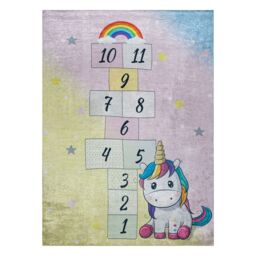 RugsX Bambino Rug in Pink - Size: 80 cm x 150 cm - thumbnail 2