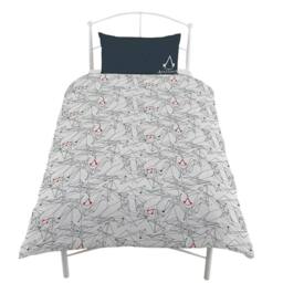 Ubisoft Reversible Duvet Set in Black - Size: Single - thumbnail 2
