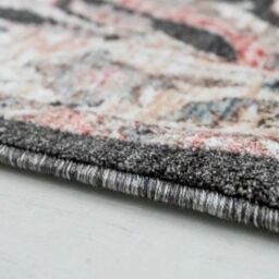 The Rug Shop UK Black Traditional Abstract Polypropylene Easy To Clean Rug - Size: 200 cm x 290 cm - thumbnail 3