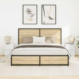 Berkfield Home Bedside Cabinets with LED Lights¬†2 pcs White 38x34x50 cm - Size: 38 x 34 x 50 cm - thumbnail 5