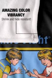 Steven Rhodes My First Knife Fight Silky Super Soft Throw Blanket - Size: Large - thumbnail 5