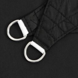 Berkfield Home Sunshade Sail Oxford Fabric Rectangular 6x8 m Black - thumbnail 6