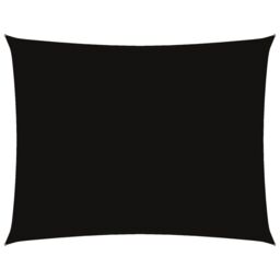 Berkfield Home Sunshade Sail Oxford Fabric Rectangular 6x8 m Black - thumbnail 2