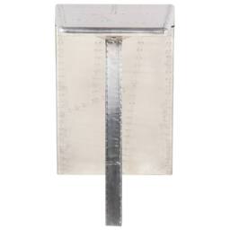 Berkfield Home Aviator Desk Silver 112x50x76 cm Metal - Size: 112 x 50 x 76 cm - thumbnail 3
