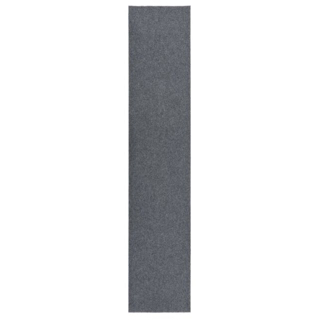Berkfield Home Dirt Trapper Carpet Runner 100x500 cm Grey - Size: 100 cm diameter - image 1