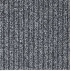 Berkfield Home Dirt Trapper Carpet Runner 100x500 cm Grey - Size: 100 cm diameter - thumbnail 3