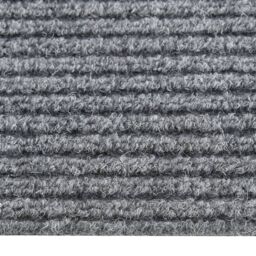 Berkfield Home Dirt Trapper Carpet Runner 100x500 cm Grey - Size: 100 cm diameter - thumbnail 4