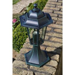 Berkfield Home Garden Lights 2 pcs Dark Green/Black Aluminium in Green - thumbnail 3