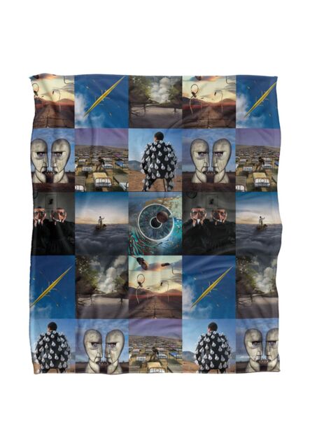 Pink Floyd Later Years Pattern Silky Touch Super Soft Throw Blanket 152 X 127 cm in White - image 1