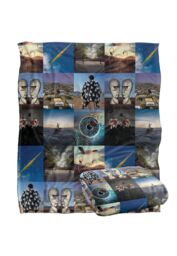 Pink Floyd Later Years Pattern Silky Touch Super Soft Throw Blanket 152 X 127 cm in White - thumbnail 2