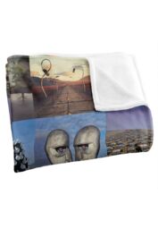 Pink Floyd Later Years Pattern Silky Touch Super Soft Throw Blanket 152 X 127 cm in White - thumbnail 3