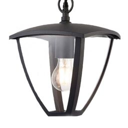 CGC Lighting Violet Outdoor Chain Hanging Lantern Light in Black - thumbnail 5