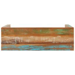 Berkfield Home Table Console Table 110x35x76 cm Solid Reclaimed Wood - Size: 110 x 35 x 76 cm - thumbnail 1