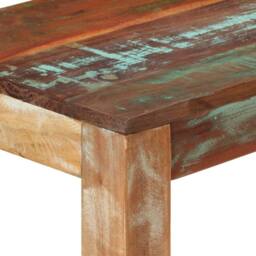 Berkfield Home Table Console Table 110x35x76 cm Solid Reclaimed Wood - Size: 110 x 35 x 76 cm - thumbnail 4