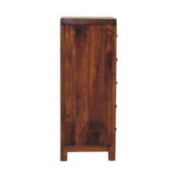 Wyld Haus Tropea Mango Wood Tallboy Storage Cabinet in Brown - thumbnail 9