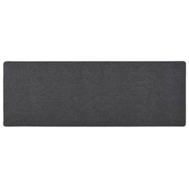Berkfield Home Carpet Runner Anthracite 80x250 cm in Black - Size: 100 cm diameter - image 1