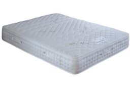 Bedmaster Aloe Vera Pocket Sprung Memory Foam Mattress in White - Size: Small Double - thumbnail 3