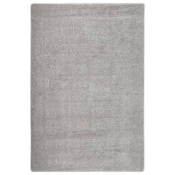 Berkfield Home Shaggy Rug Light Grey 140x200 cm Anti Slip - Size: 100 cm diameter - thumbnail 2