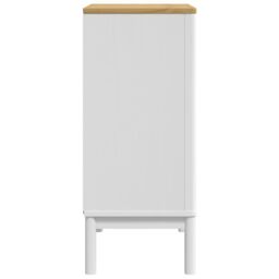 Berkfield Home Chest of Drawers FLORO White Solid Wood Pine - thumbnail 6