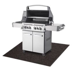 RugsX Protective Grill Mat Rug in Brown - Size: 80 cm x 150 cm - thumbnail 1
