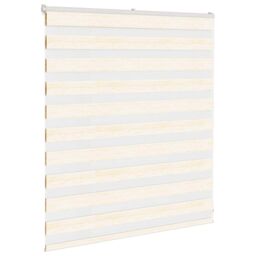 Berkfield Home Zebra Blind Marble Beige 120x100 cm Fabric Width 115.9 cm Polyester - thumbnail 3