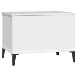 Berkfield Home Coffee Table White 60x44.5x45 cm Engineered Wood - thumbnail 6