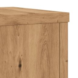 Berkfield Home Plant Stands 2 pcs Artisan Oak 25x25x35 cm Engineered Wood in Brown - Size: 25 x 25 x 35 cm - thumbnail 8