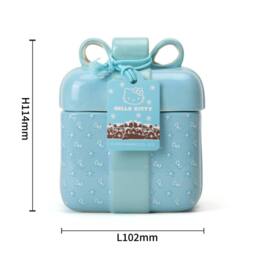 Hello Kitty Present Shaped Candle Christmas Cookies - 335G (2-Wick) - HKSEASC04CC in Baby Blue - Size: Medium - thumbnail 3